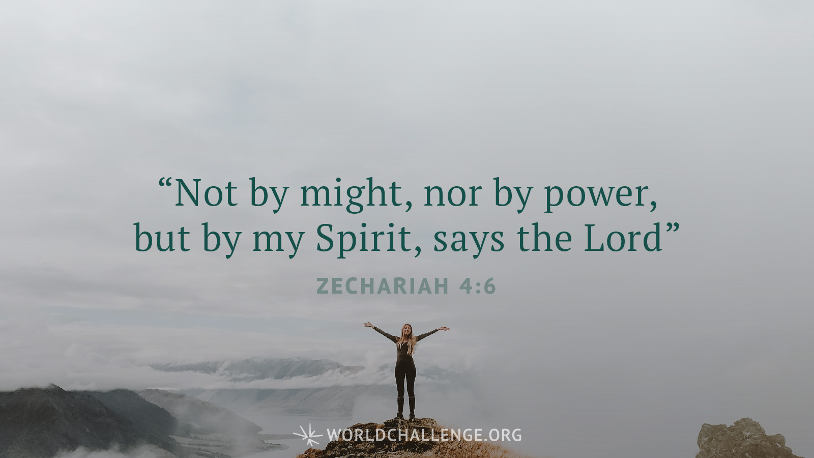 Zechariah 4:6 | worldchallenge.org