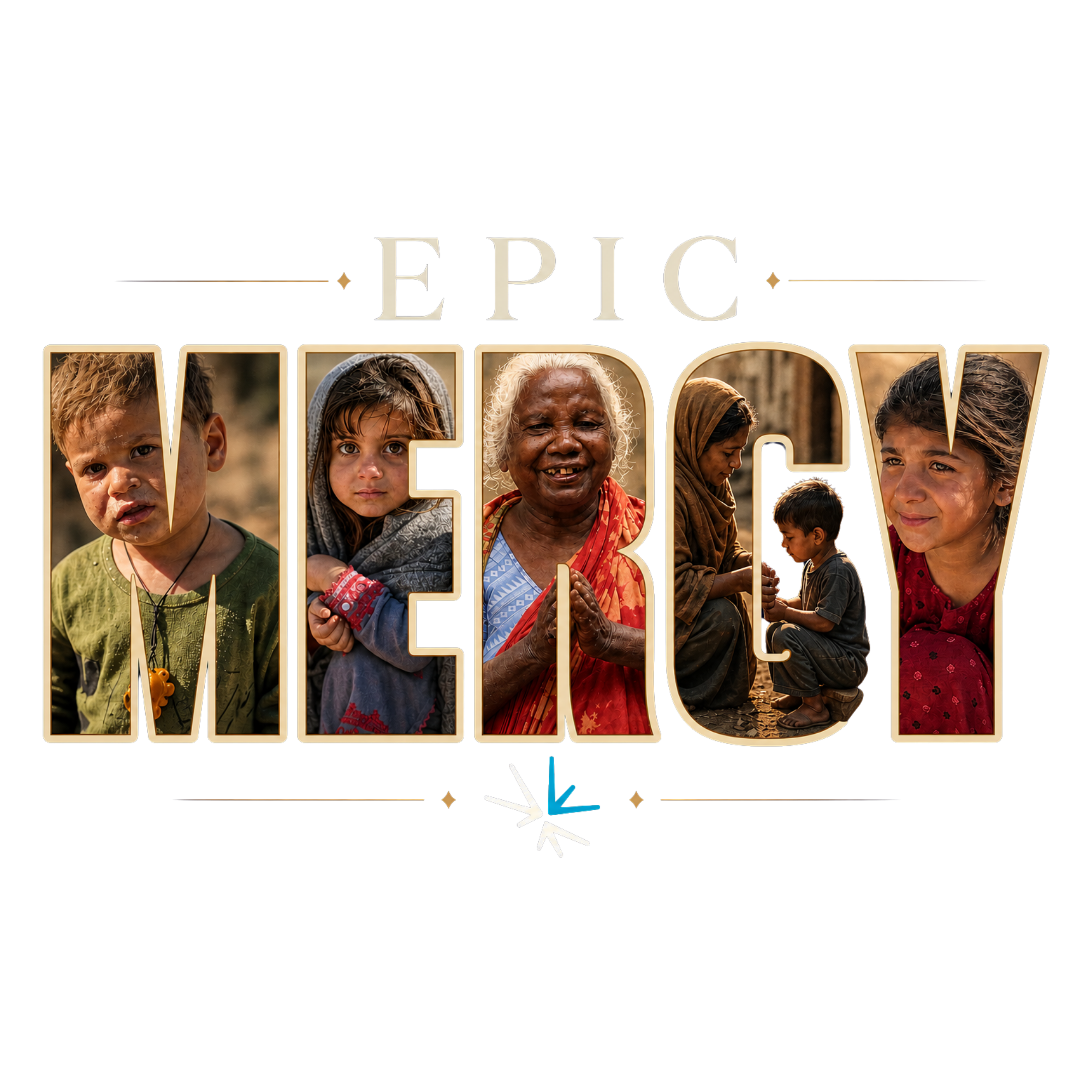Epic Mercy Logo - Summer 2026 campaign