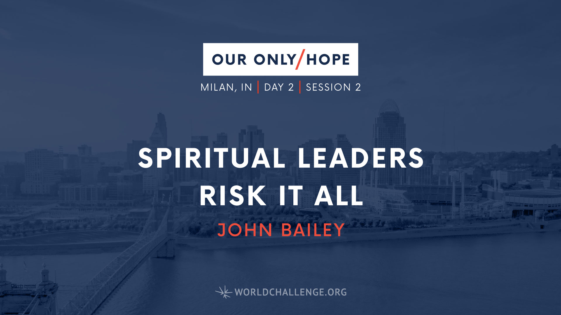 Spiritual Leaders Risk It All