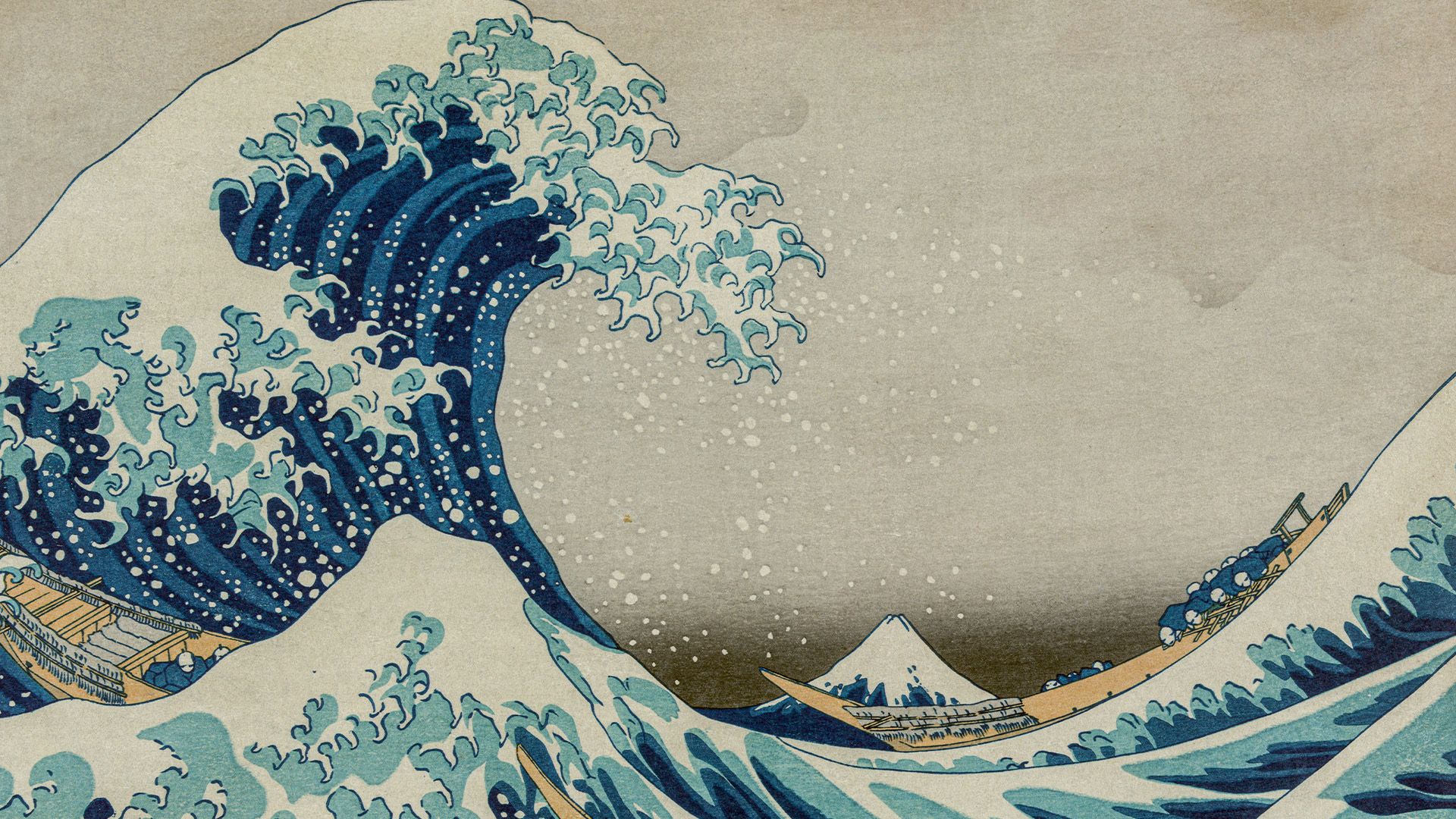 Katsushika Hokusai's  The Great Wave off Kanagawa