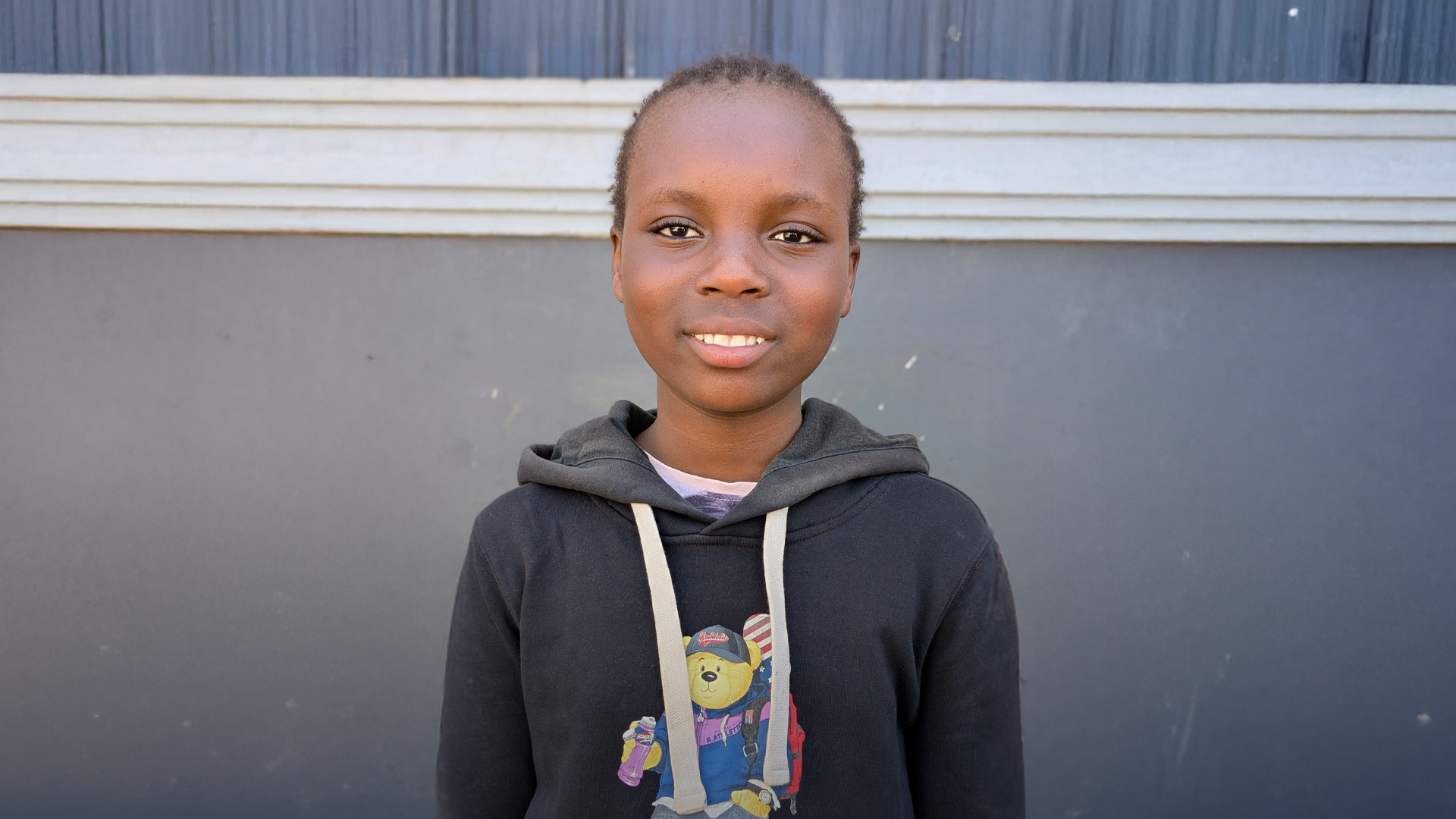 Smiling small girl
