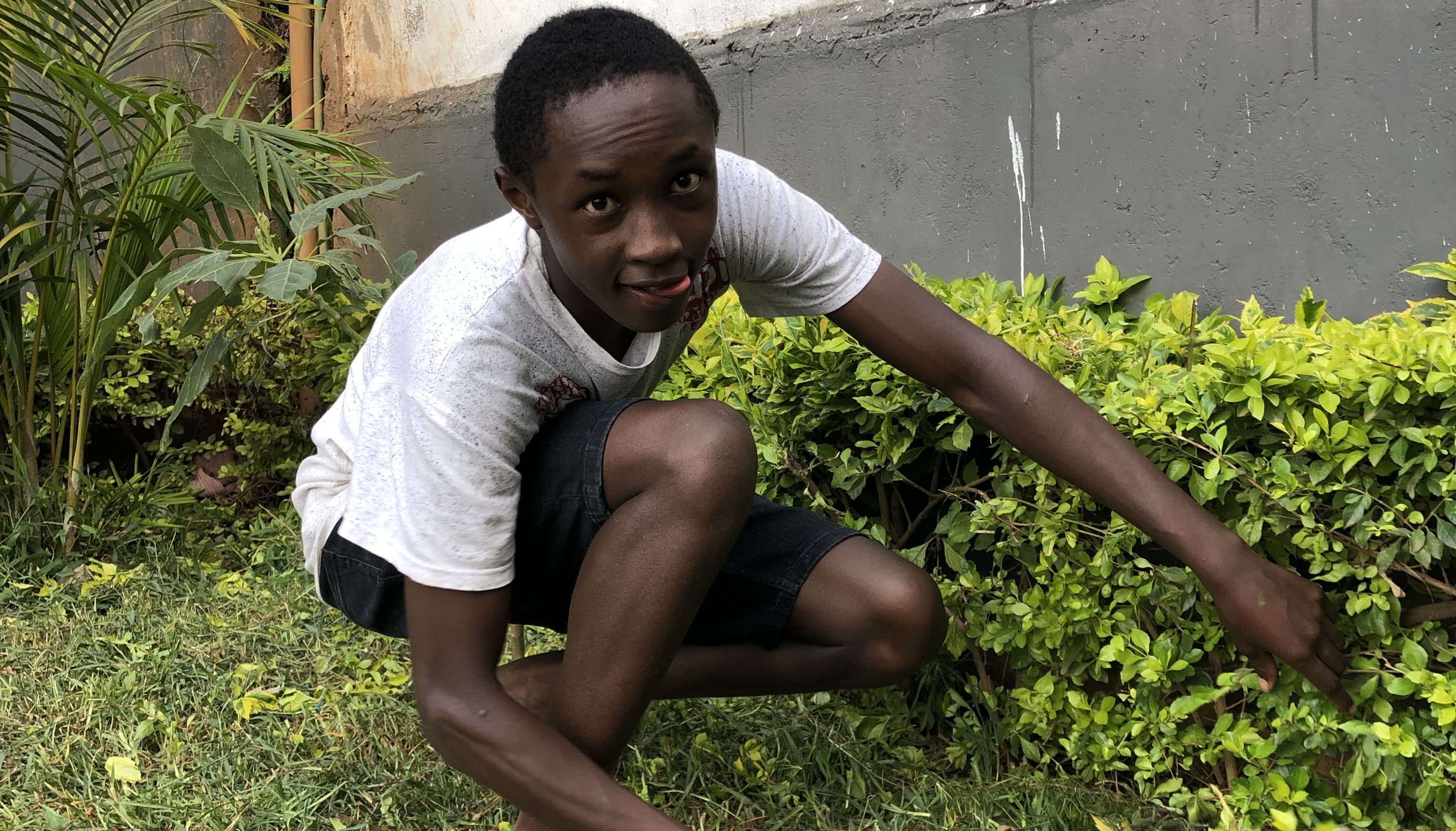 Kenya Boy Working