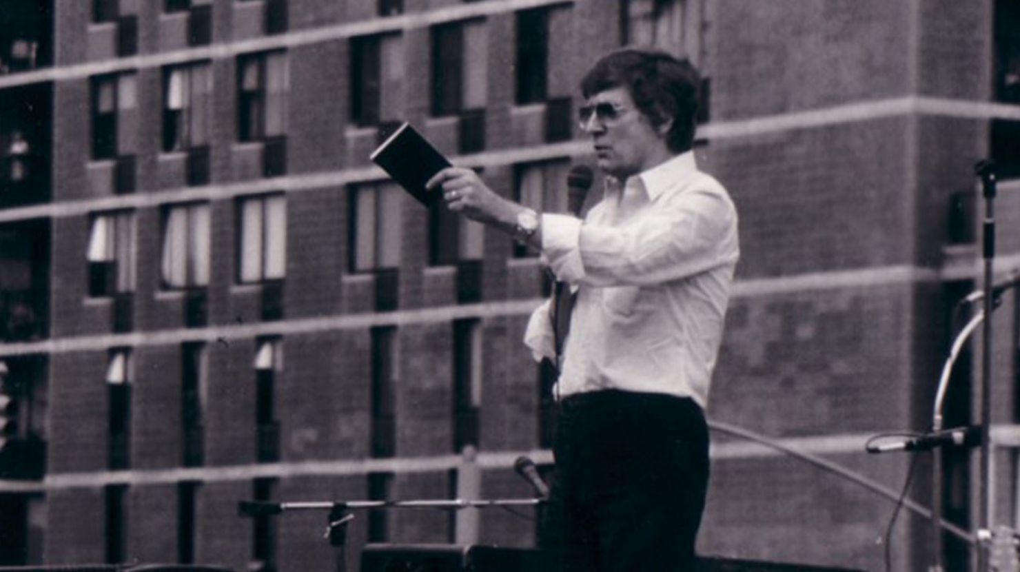 What We Believe Hero Image - David Wilkerson preaching