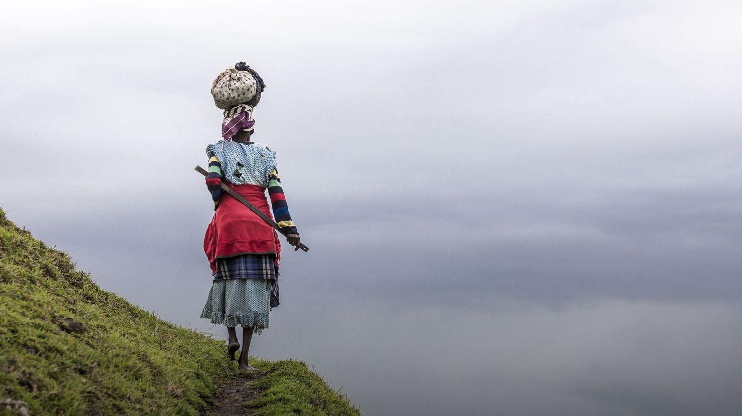woman walking