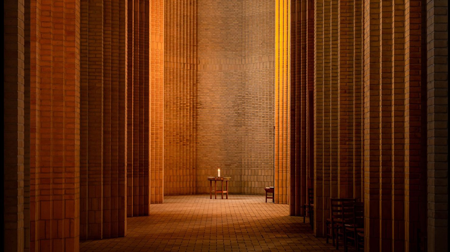 Interior of a traditional Protestant church