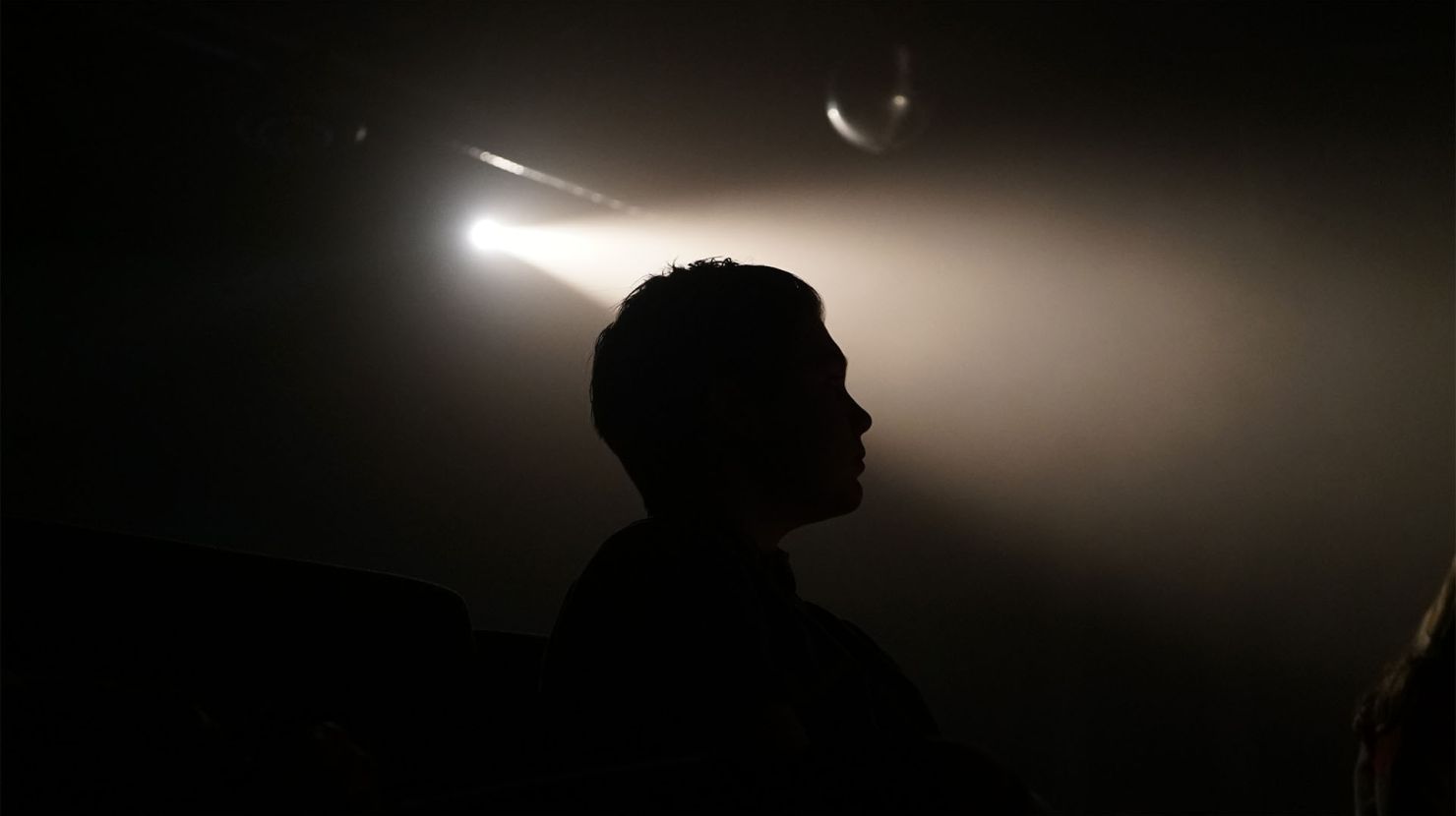 Man in shadows