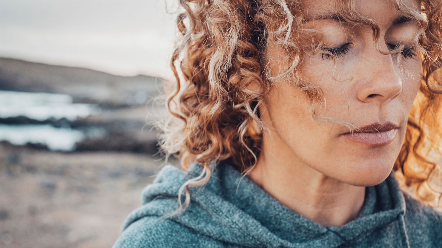 Woman on the beach