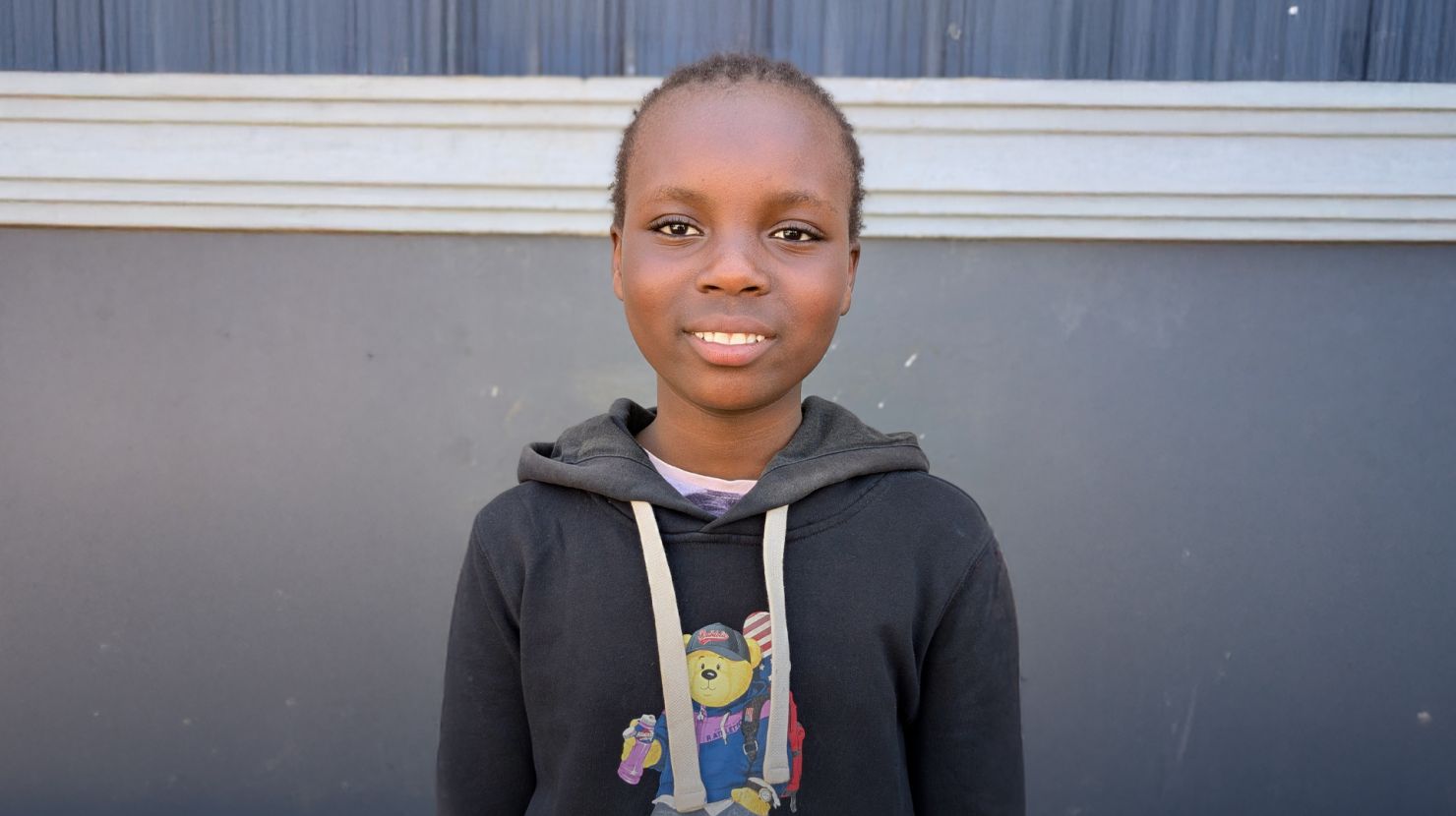 Smiling small girl
