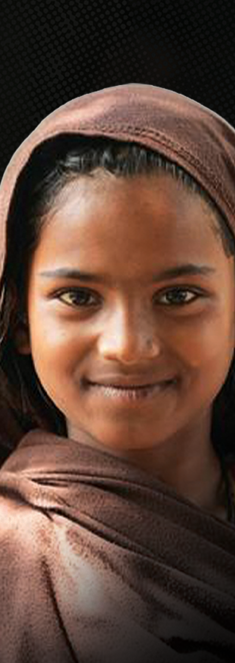 Little girl smiling